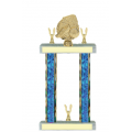 Trophies - #Soccer Laurel F Style Trophy